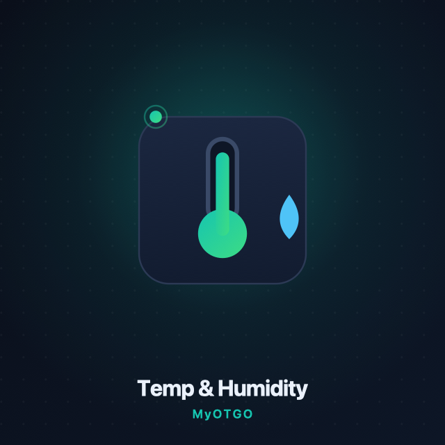 Temperature & Humidity Sensor — MyOTGO device